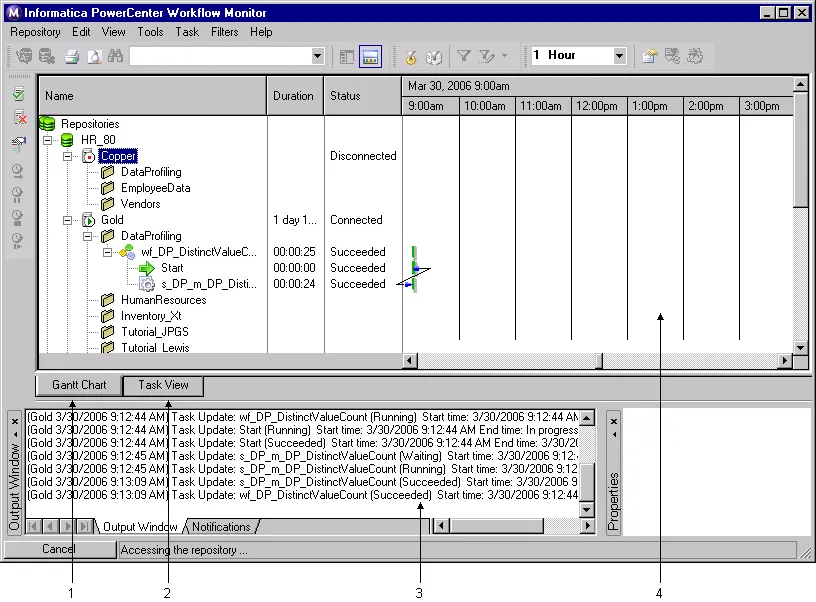 Informatica PowerCenter product interface