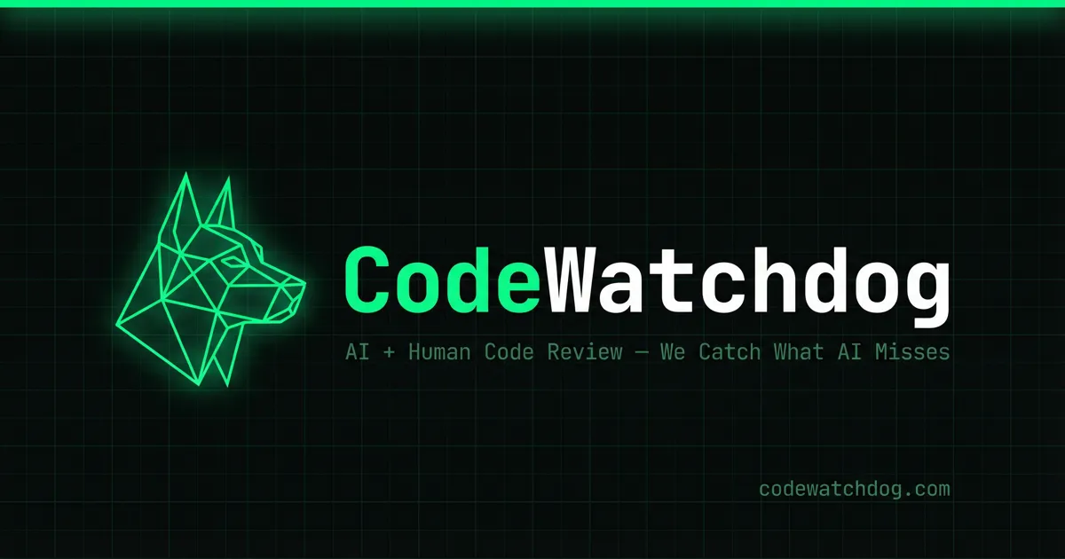 CodeWatchdog product dashboard and interface