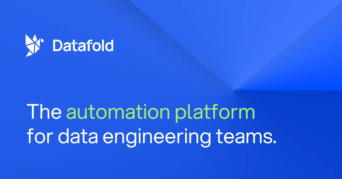 Datafold product interface