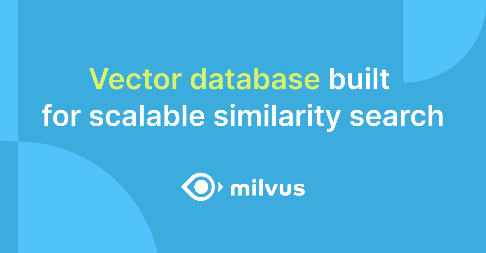 Milvus product interface