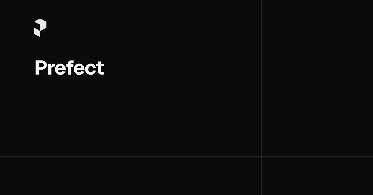 Prefect product dashboard and interface