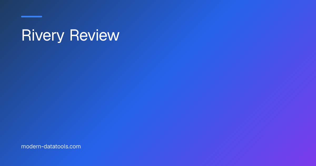 rivery-review-2026-fully-managed-cloud-elt-modern-datatools